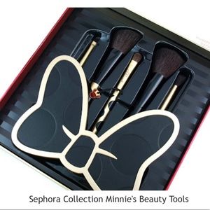 Sephora Collection X Disney Minnie Beauty Brush Collection with Brush Holder